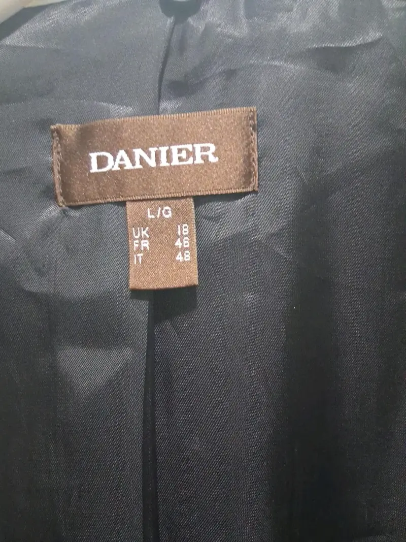 Chaqueta de cuero beige Danier para mujer - 2