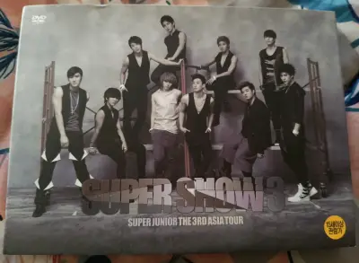DVD Super Show 3 de Super Junior original. - miniatura 1