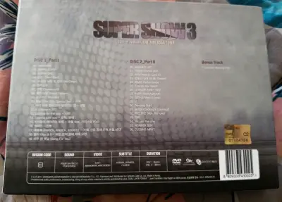 DVD Super Show 3 de Super Junior original. - miniatura 2
