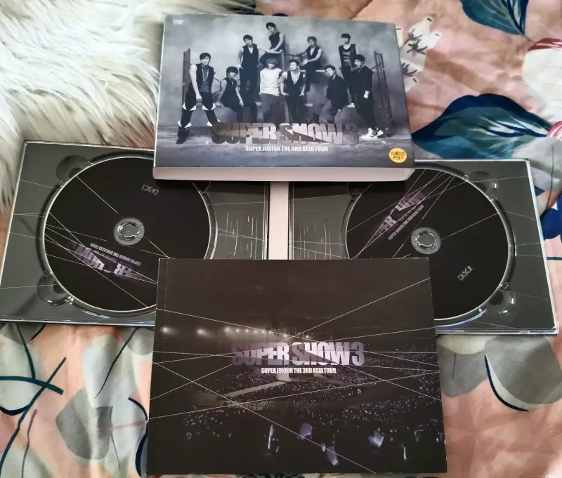 DVD Super Show 3 de Super Junior original. - 4