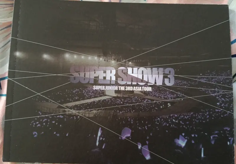 DVD Super Show 3 de Super Junior original. - 5
