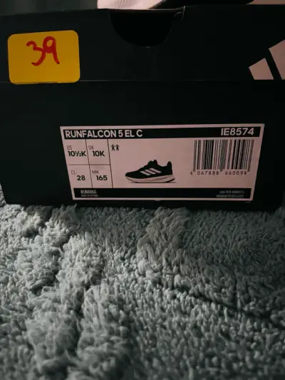 Zapatillas deportivas negras Adidas para niño - miniatura 3
