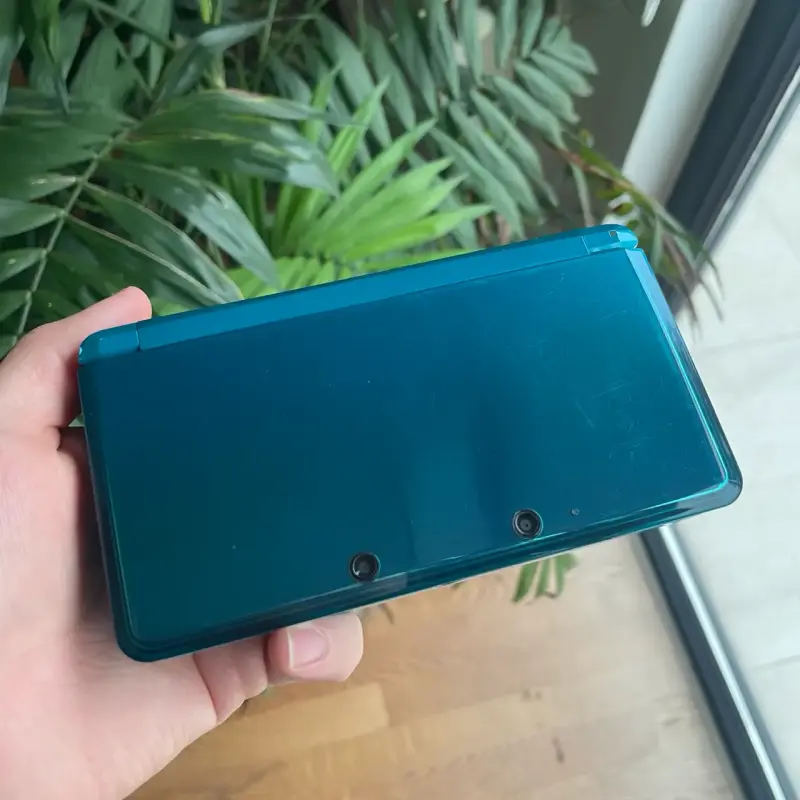 Nintendo 3DS Aqua Blue Mal Estado - 2