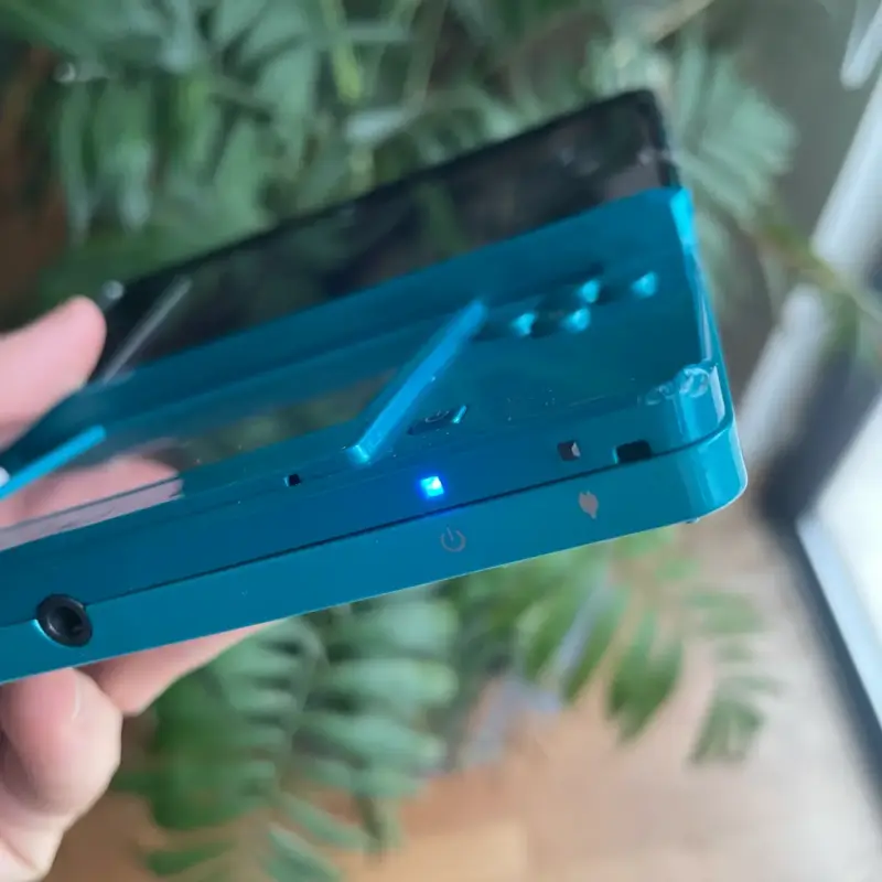 Nintendo 3DS Aqua Blue Mal Estado - 6