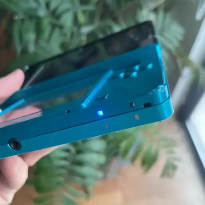 Nintendo 3DS Aqua Blue Mal Estado - miniatura 6