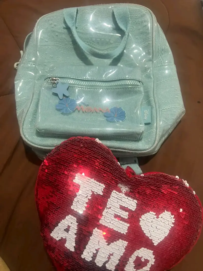 Mochila Disney Moana con diseño floral