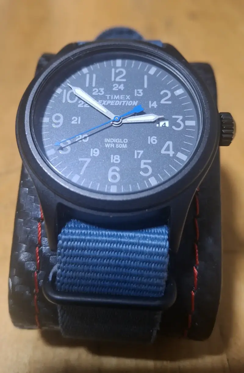 Reloj Timex Expedition con Correa Azul - 2