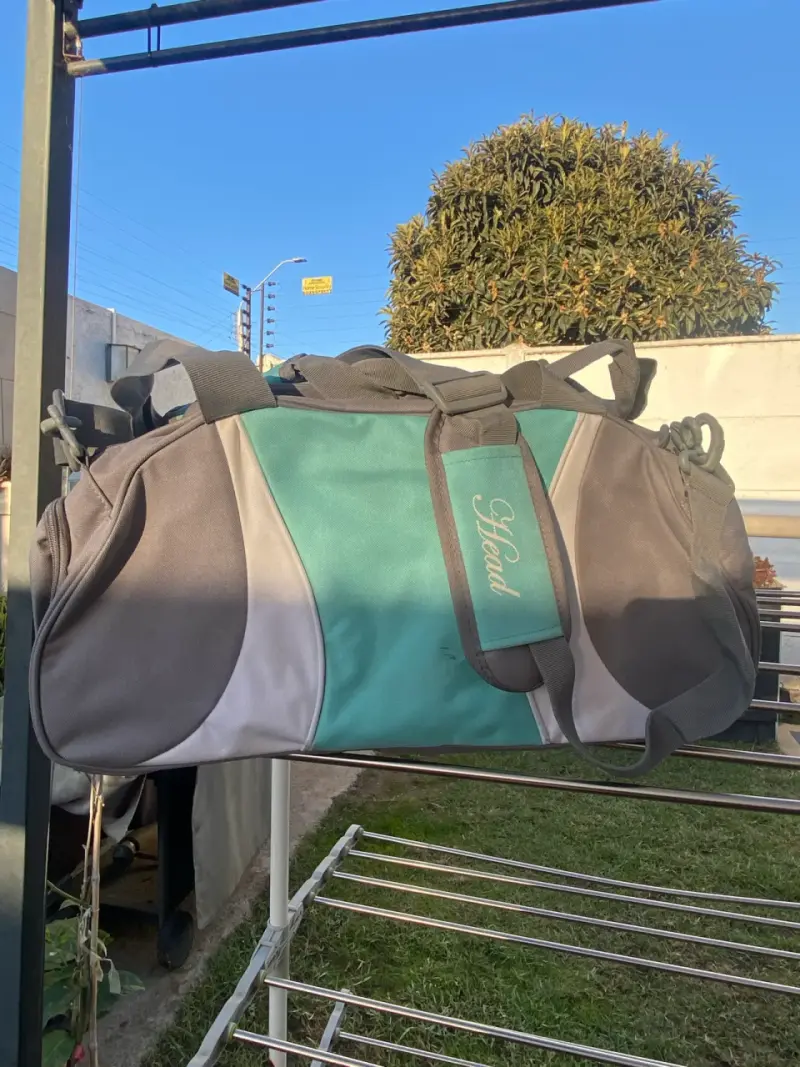Bolso deportivo Head gris y turquesa - 2