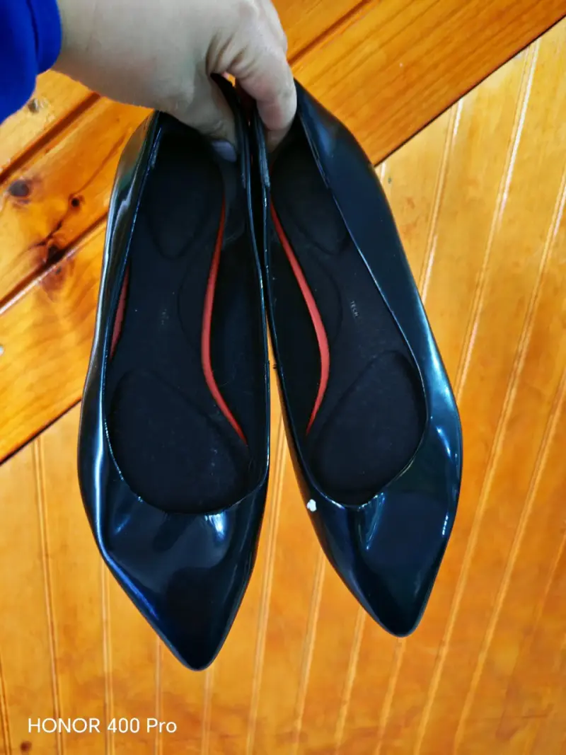 Zapatos planos negros Rockport para mujer - 1
