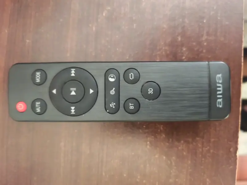 Barra de sonido Aiwa con control remoto - 4