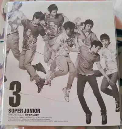 Álbum Sorry Sorry de Super Junior original. - miniatura 1