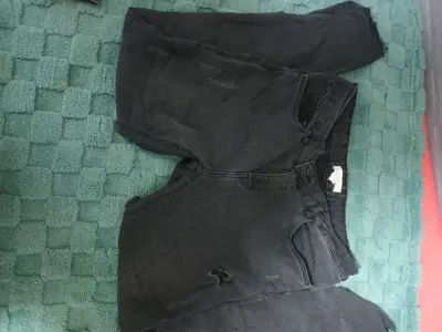 Jeans negrs mujer y top Bershka - miniatura 5