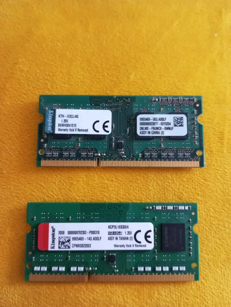 Memorias RAM Notebook 4GB DDR3L 1600MHz (Kingston, - 4