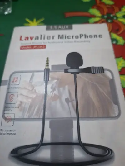 Micrófono de Solapa Lavalier JH-043 (Conector 3.5m - miniatura 2