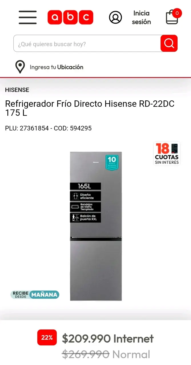 Refrigerador Hisense RD-22DC 165L - 5