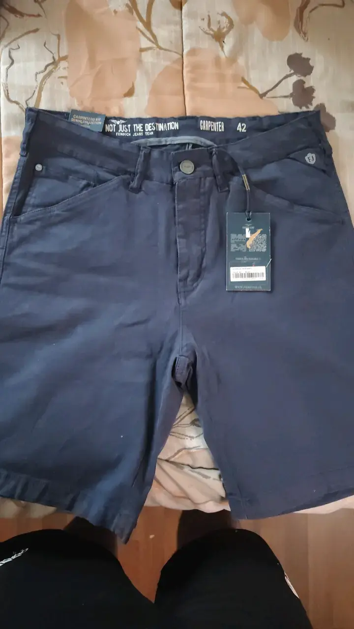 Shorts de hombre Ferouch Jeans Carpenter azul