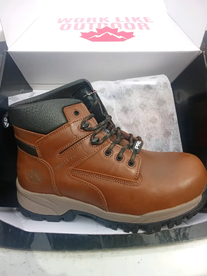 Botas de seguridad Pro Texas café talla 42 - 1