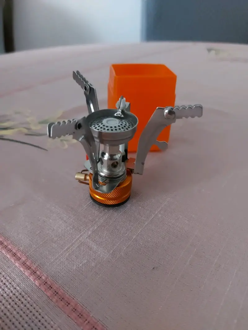 Mini cocina portátil para camping o emergencia - 2