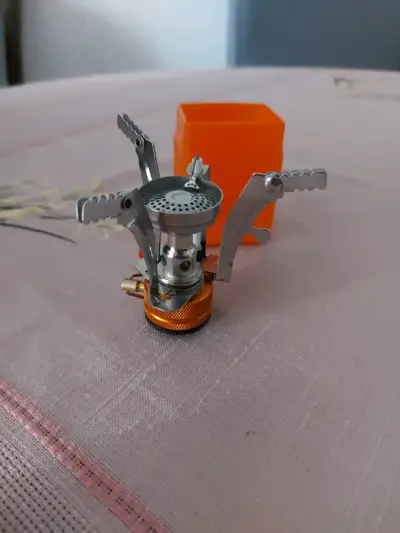 Mini cocina portátil para camping o emergencia - miniatura 2