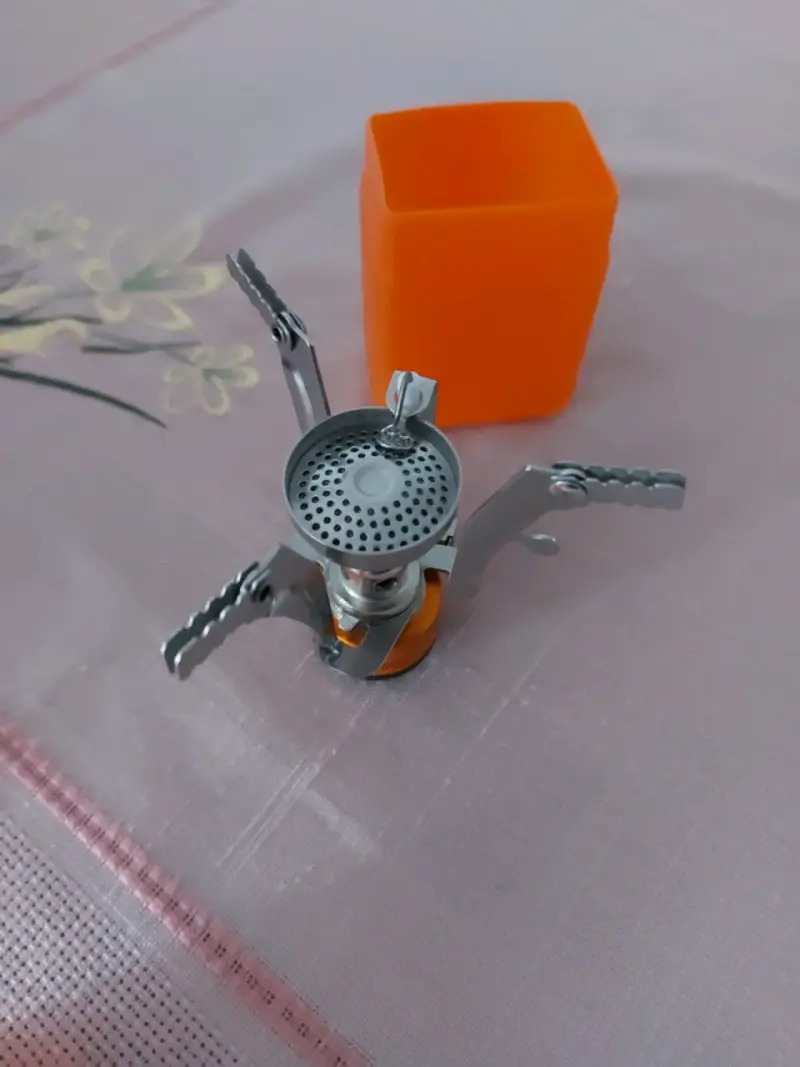 Mini cocina portátil para camping o emergencia - 3