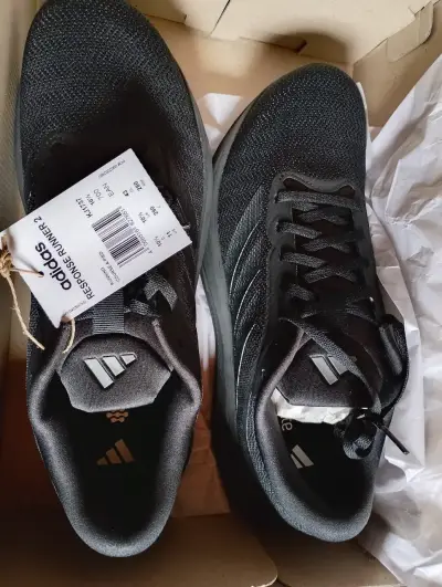 Zapatillas running negras Adidas para hombre - miniatura 4