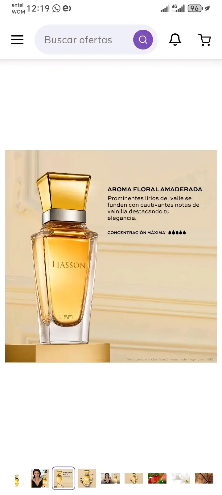 Perfume Liasson L'Bel aroma floral amaderado - 1