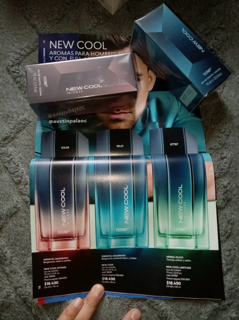 Perfume Cyzone New Cool Intense para Hombre - 2