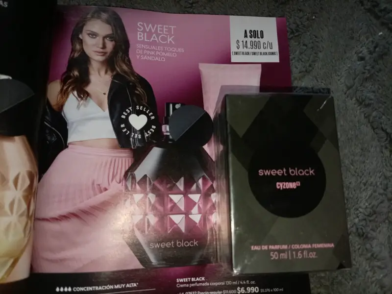 Perfume Sweet Black Cyzone 50 ml - 2