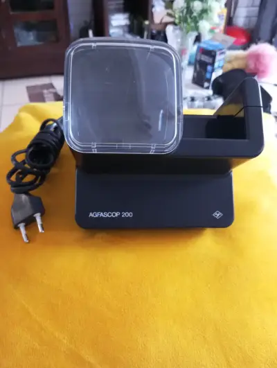 Visor De Diapositivas Agfa Agfascop 200 Vintage (H - miniatura 1