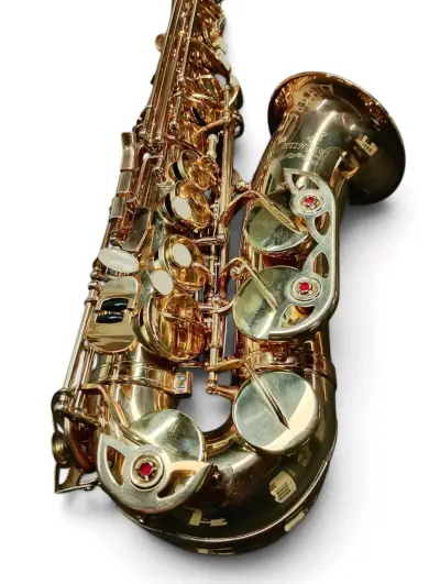 SAXOFÓN ALTO ETINGER SA-50 AUSTRIA + ESTUCHE - miniatura 2