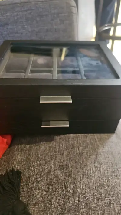 Organizador / caja exhibidora para relojes - miniatura 2