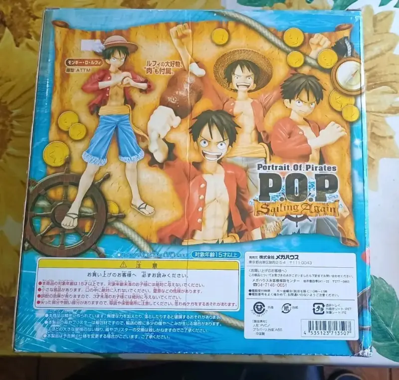 Figura Monkey D. Luffy P.O.P One Piece - 3