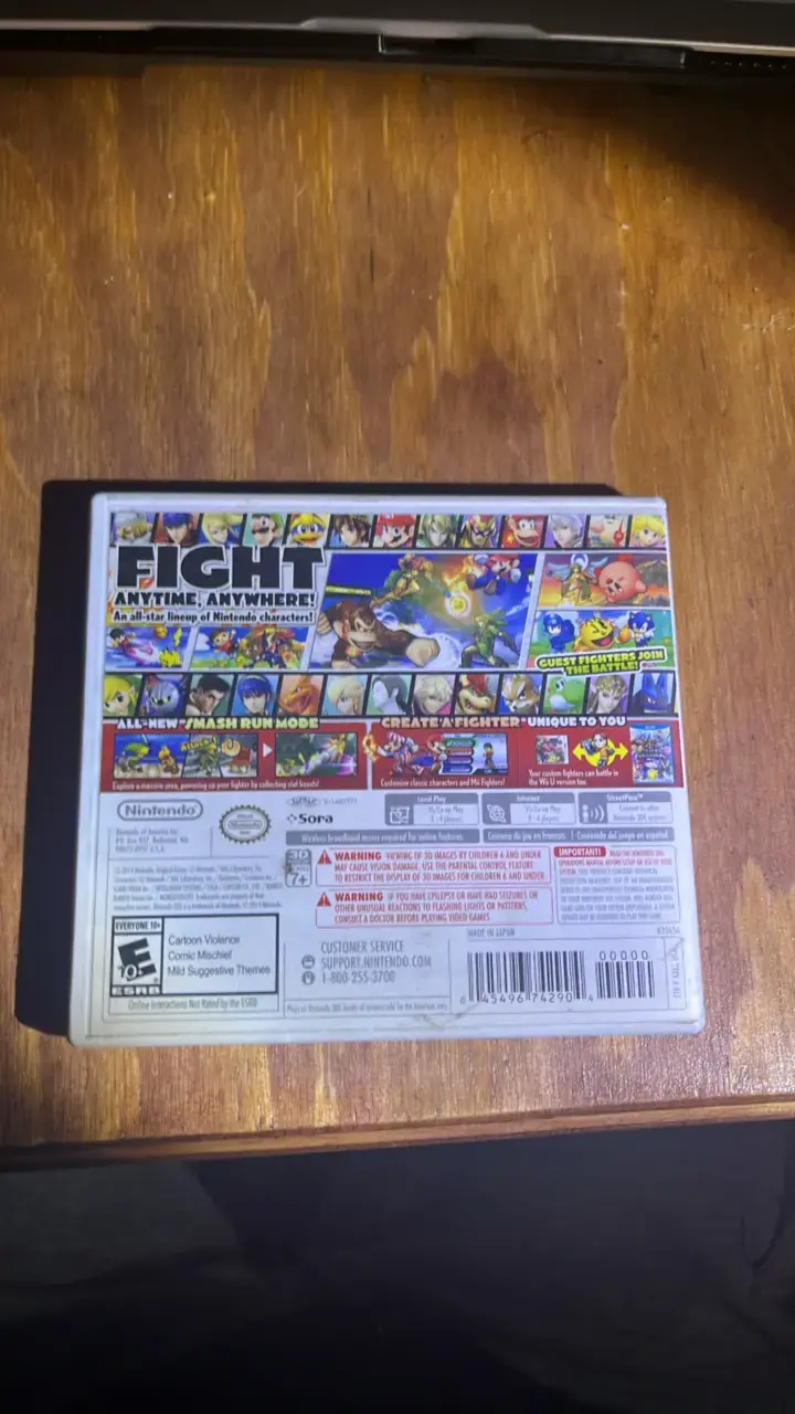 Juego Super Smash Bros para Nintendo 3DS - 2