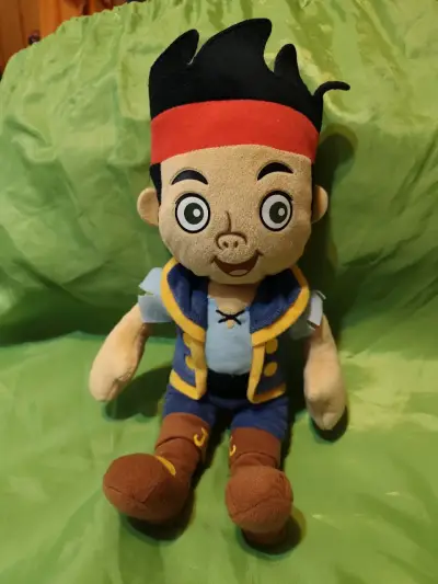 Peluche de pirata Jake con pañuelo rojo - miniatura 1