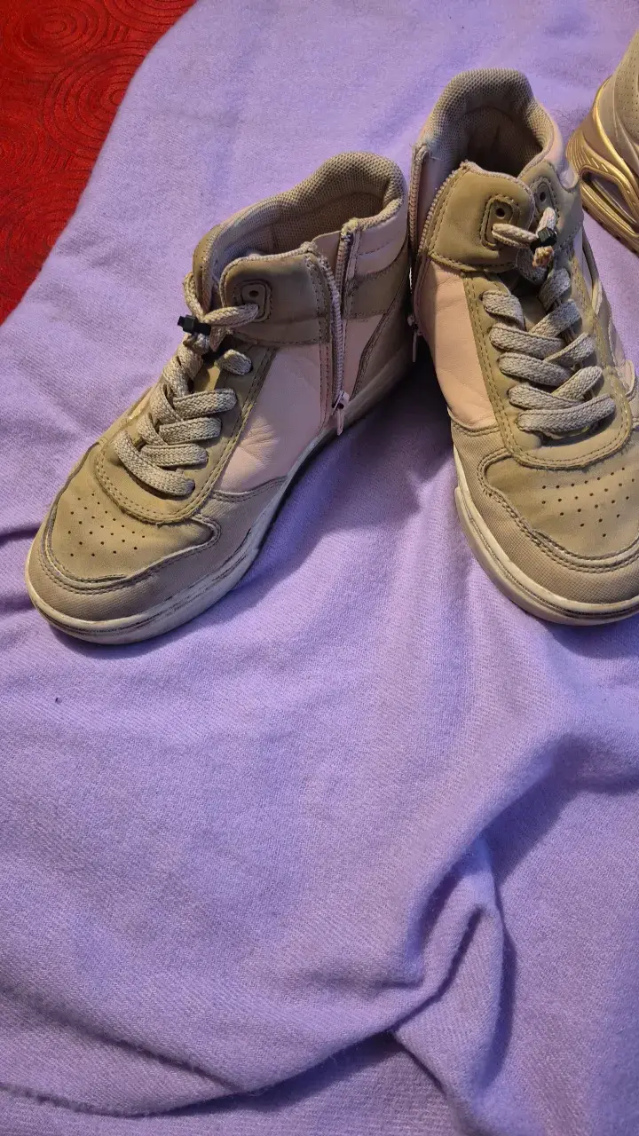 Zapatillas deportivas altas grises para mujer - 2