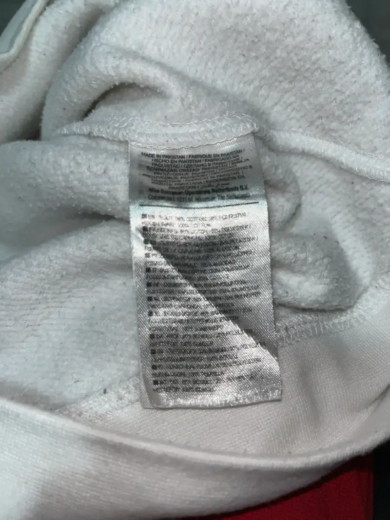 Polerón con capucha blanco Nike - 5