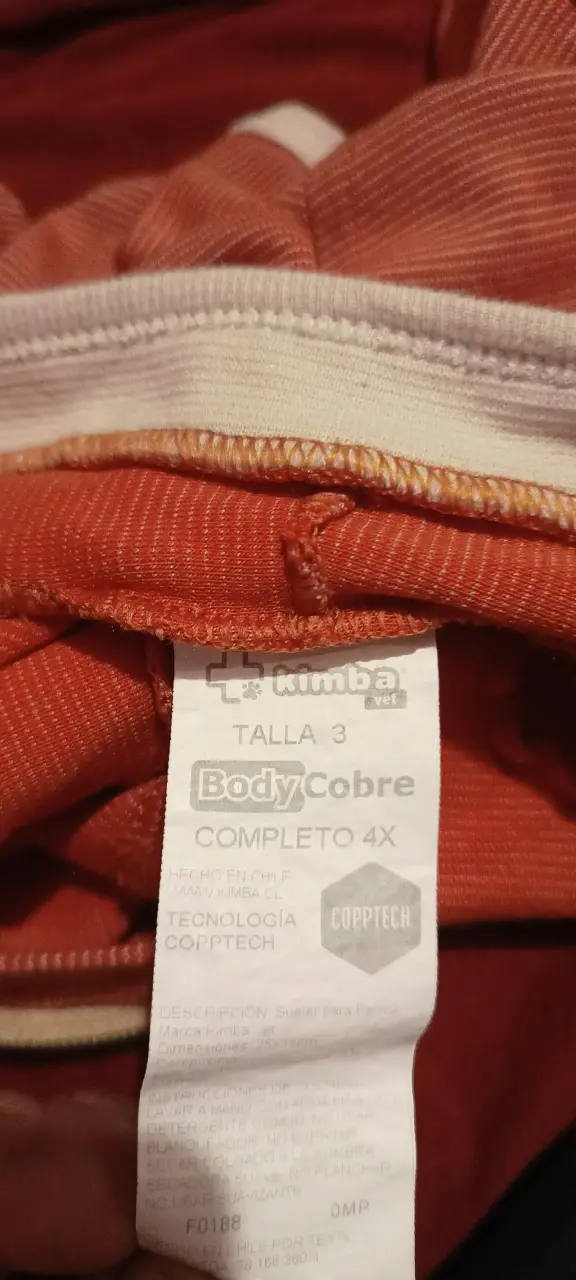 Body de cobre para Mascota pequeña talla 3 - 3