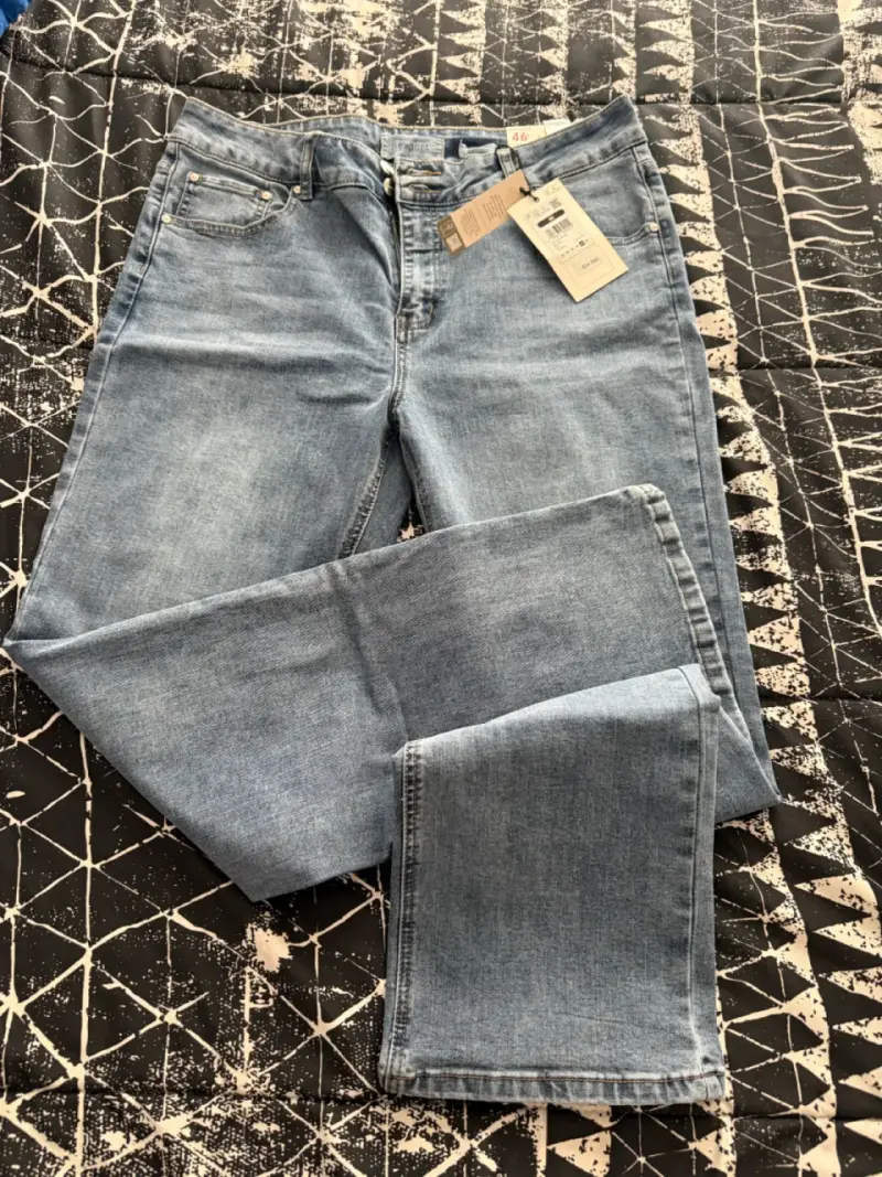 Jeans Newport mujer Straight Azul Talla 46 - 1