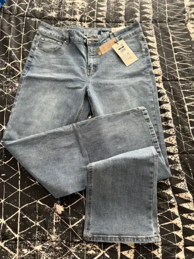 Jeans Newport mujer  Straight Azul Talla 46 - miniatura 1
