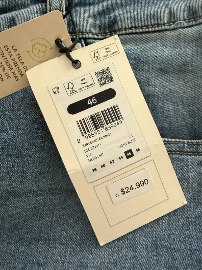 Jeans Newport mujer Straight Azul Talla 46 - 2
