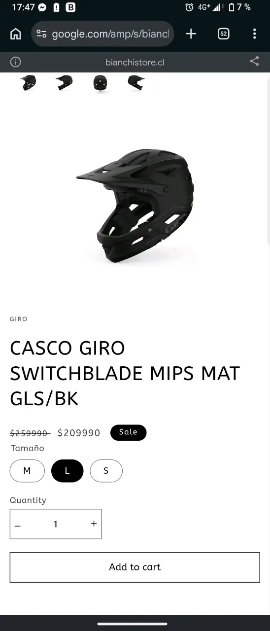 Casco de MTB-DECENSO Giro switchblade L - 6