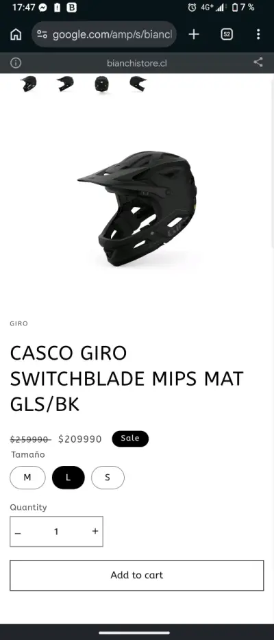 Casco de MTB-DECENSO Giro switchblade L - miniatura 6