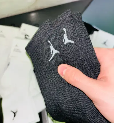Calcetines Jordan Everyday blancos y negros - miniatura 4