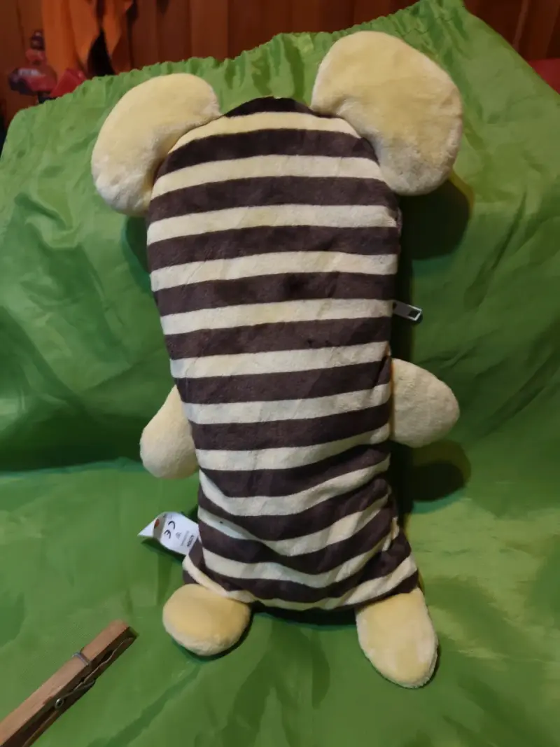 Peluche monstruo rayado Schmith sorgenfresser - 2