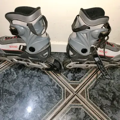 Patines en línea Scoop grises para adultos 38-40 - miniatura 1