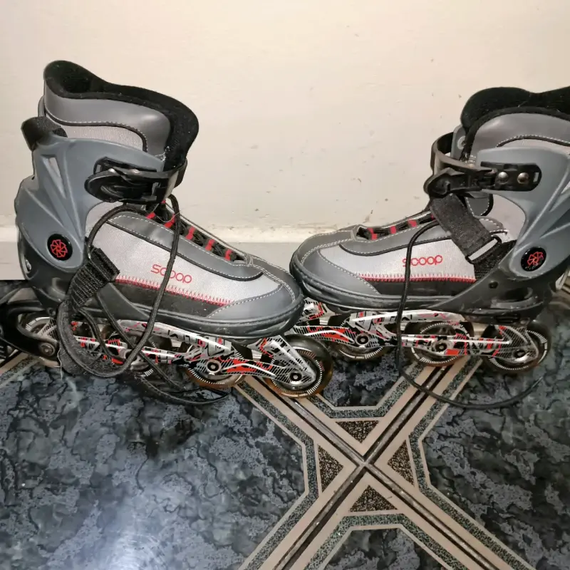 Patines en línea Scoop grises para adultos 38-40 - 2