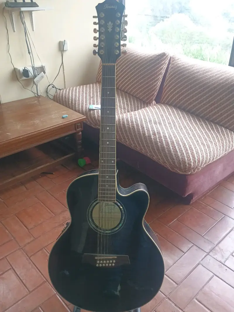 Guitarra electracústica Ibanez de 12 cuerdas - 7
