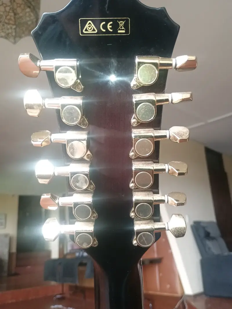 Guitarra electracústica Ibanez de 12 cuerdas - 12