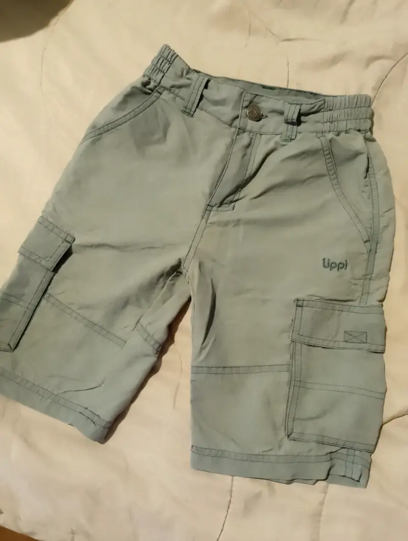 Bermudas cargo para niño Lippi color verde - 1