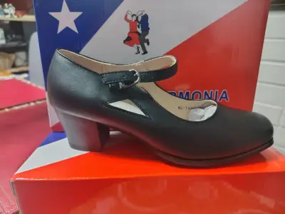 Zapatos de cuero para huasa o caporal - miniatura 2